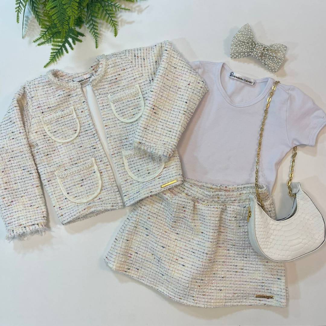 roupa infantil branca
