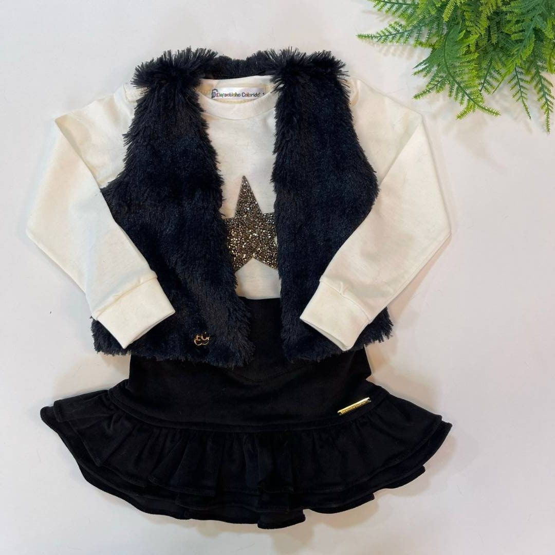 Roupa Preta Infantil